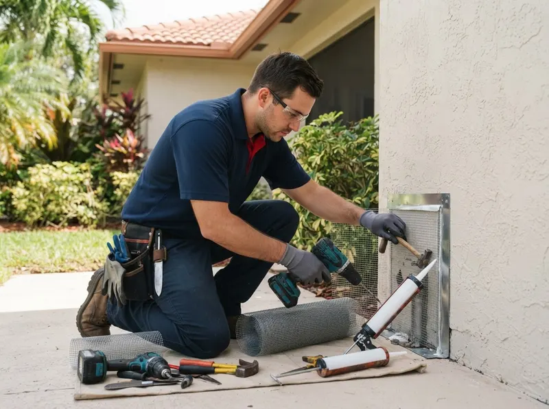 Rodent & Roof Rat Structural Exclusion in Oakland Park, FL