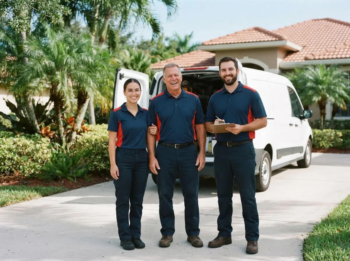 SwiftShield Exterminating pest control services team in Oakland Park, FL